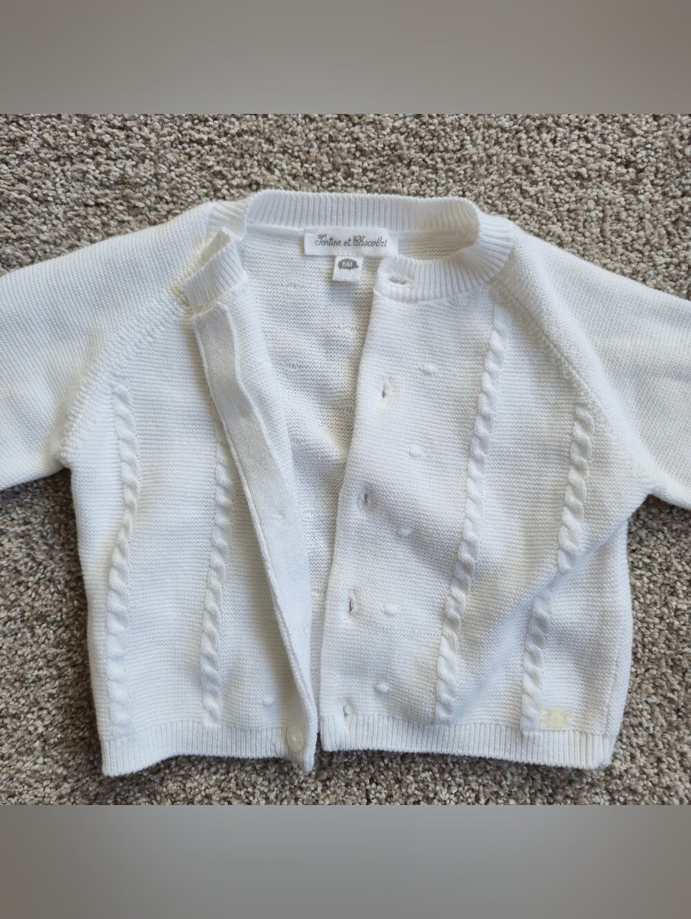 Baby girl Tartine et Chocolat CARDIGAN Knitwear age 6 Months